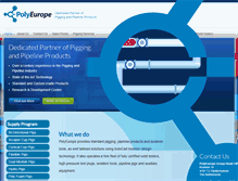 Tablet Screenshot of polyeurope.com